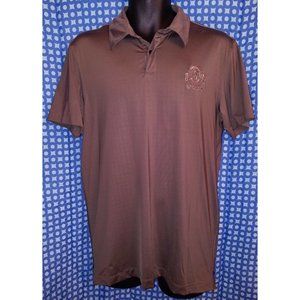 Ohio State Buckeyes Hockey Gray Nike Golf Dri-Fit Polo Shirt - Mens Medium